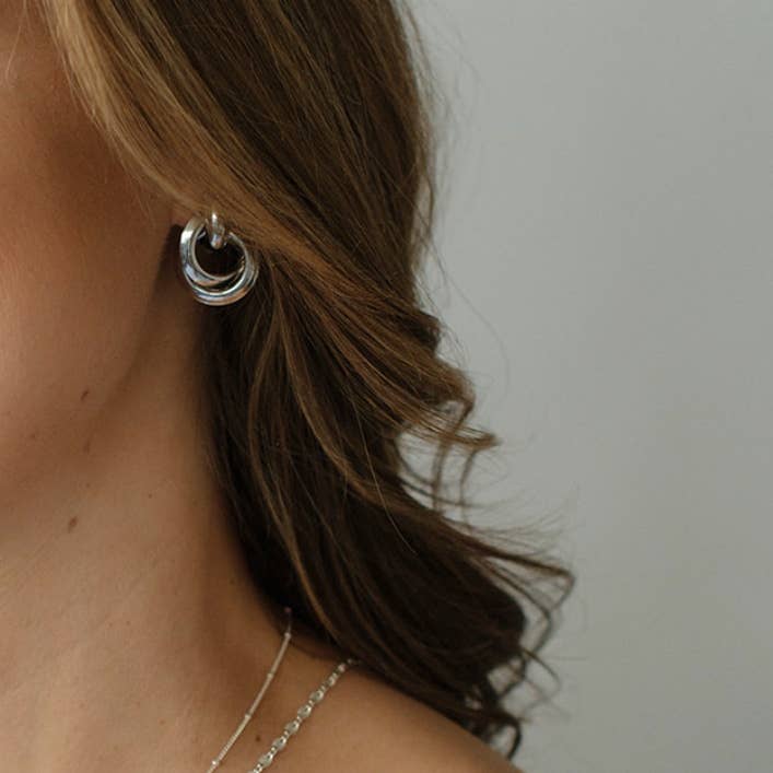 True by Kristy Jewelry - Wholesale Dangle Earrings - Neve Knot Gold Filled Earrings