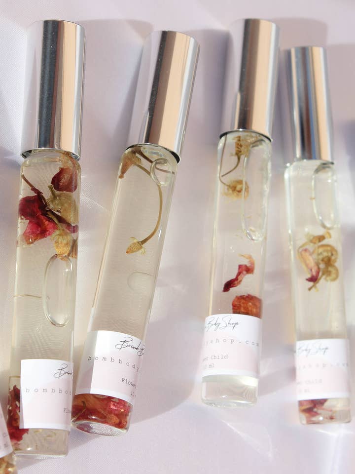 Flower Child Roll On for wholesale by Bomb Body Shop