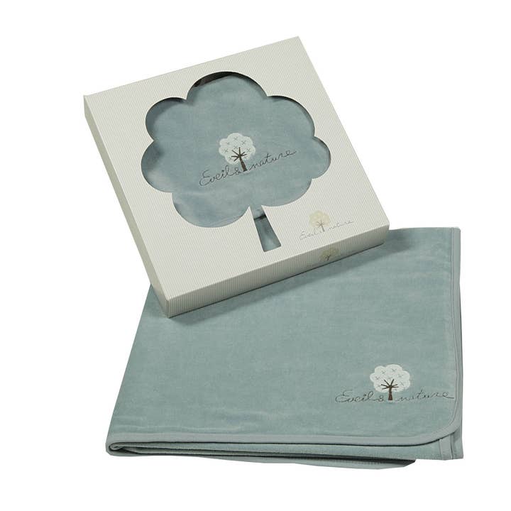 Cobertor Aqua 75x100cm por atacado de Eveil et Nature