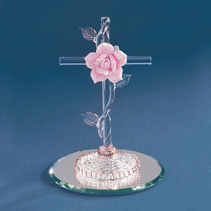 P3 852G-K: Cross with Vine for wholesale by Glass Baron