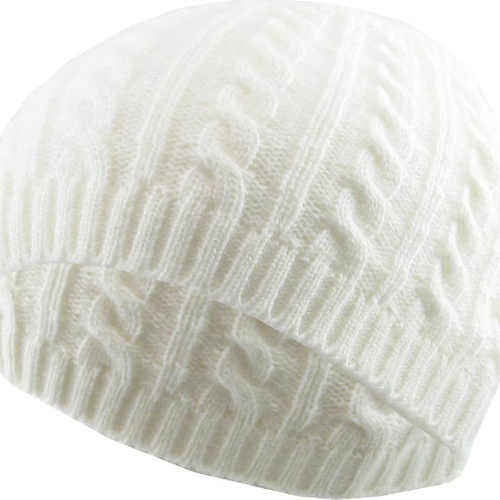 KBETHOS - Wholesale Beanie - Unisex - Cuffless Cable Knit Beanie75