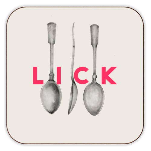 Posavasos «Lick The Spoon» para venta al por mayor de ART WOW