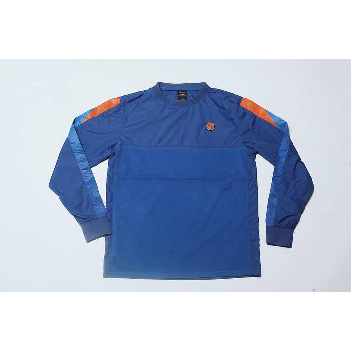 FS LEI$URE LS Pullover (Blue) for wholesale by Fly Supply Clothing