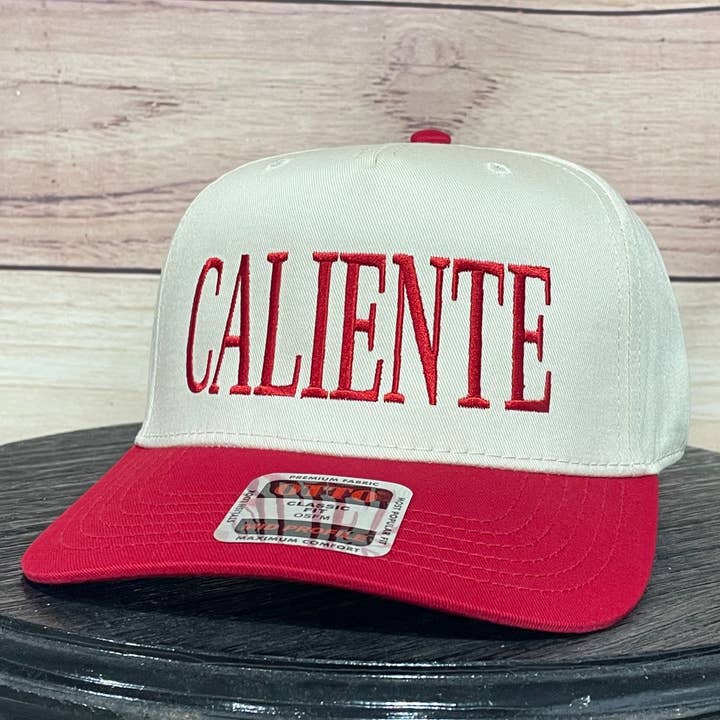 Caliente Hot | LC Elizabeth Original | Embroidered Trucker Hat for wholesale by LC Elizabeth