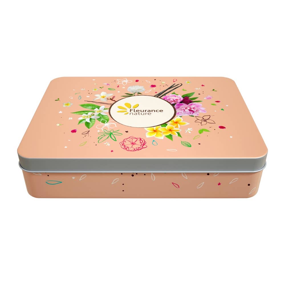 Fleurance Nature - Wholesale Gift Box - Peach hand set floral escape2