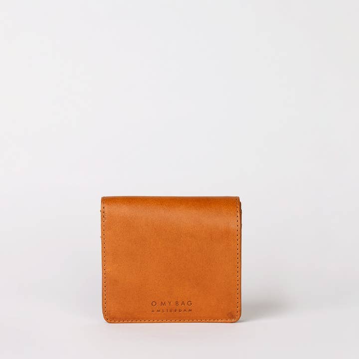O My Bag – wholesale Wallet – Women's – Alex Fold-Over Wallet - Cognac Classic Leather0