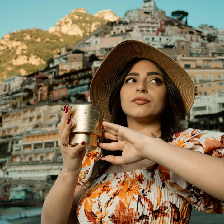 BouquetItaliano – Großhandel Kerze im Glas / gefüllte Kerze – Positano Luxus Duftkerze – Italienisch inspiriert8