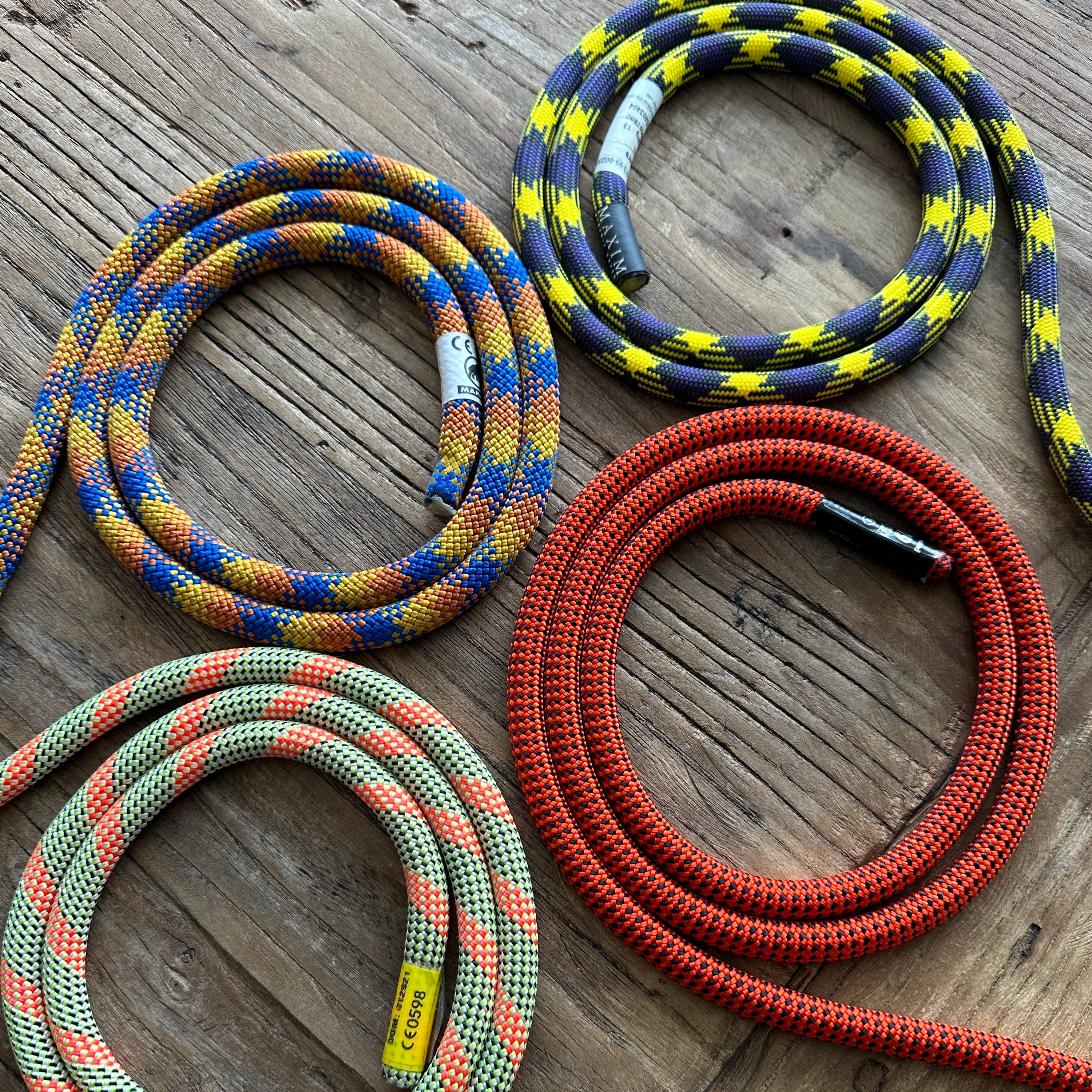 Upcycled Adventure - Wholesale Pet Leash - Dog - Assorted Recycled Professional Climbing Rope Dog Leashes7