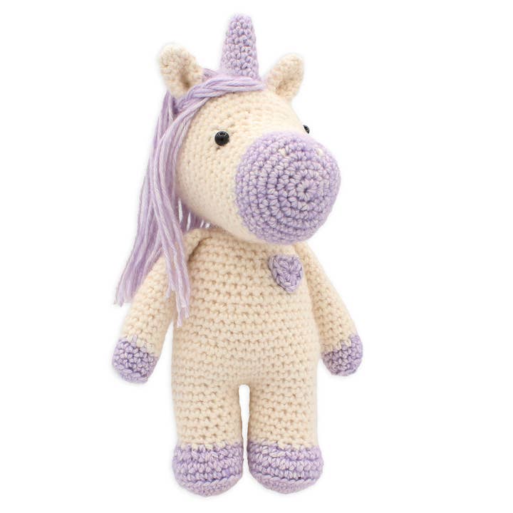 Hardicraft - Vente Accessoire de tricot/crochet - Kit de crochet à faire soi-même - Dolly Unicorn