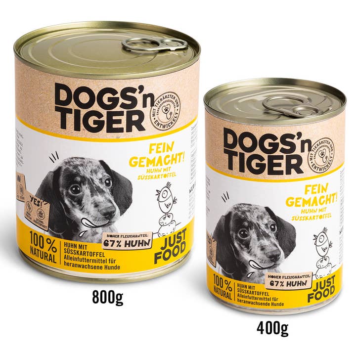 Dogs’n Tiger - Wholesale Pet Food - Dog - Dogs'n Tiger Junior Dog Food Finely Made Chicken3