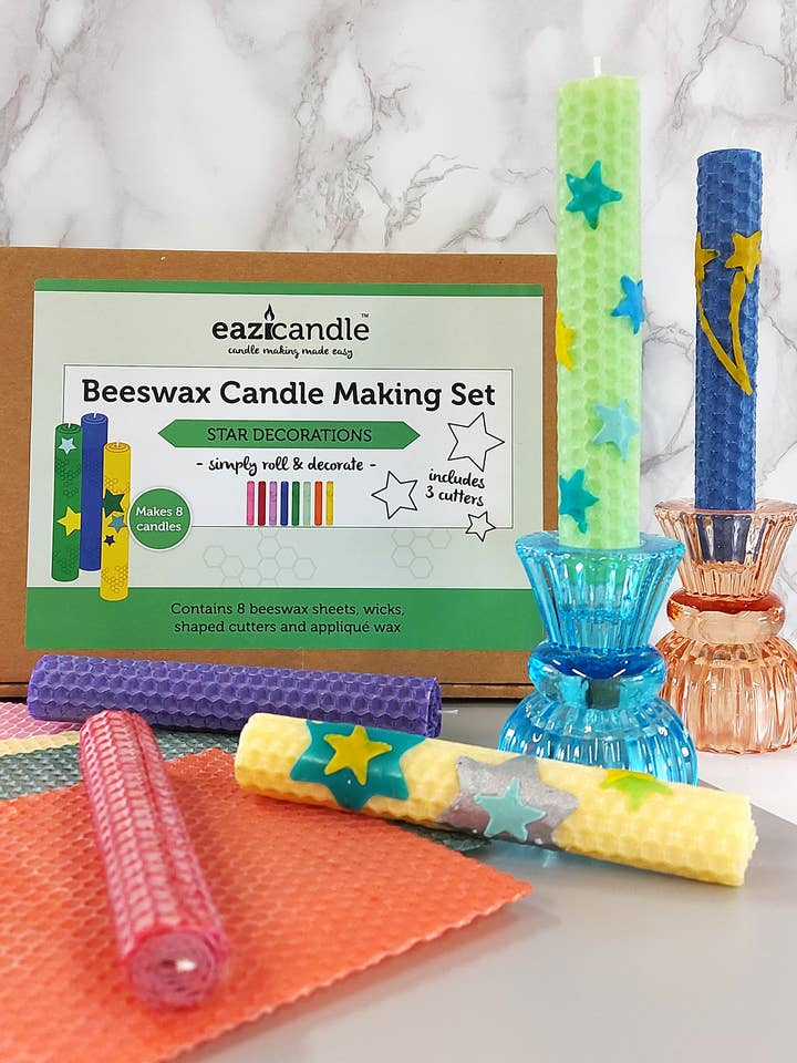 Eazicandle Beeswax Candle Making - Stars Decorations for wholesale by EAZICRAFT