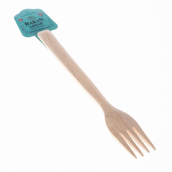 Hakan - Wholesale Kitchen Fork - Wooden Single Fork for Kitchens and Tables