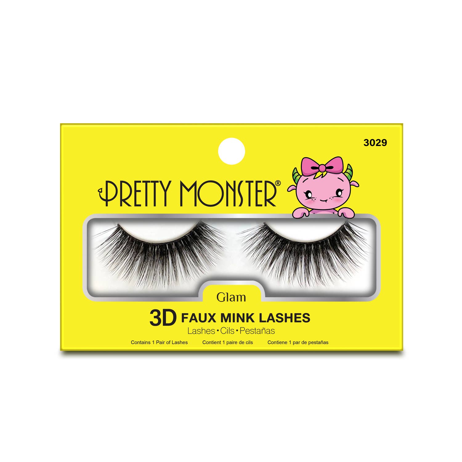Rude Cosmetics – wholesale False/fake eyelashes – Pretty Monster Lashes Tabletop Display Set B, 108 pcs31