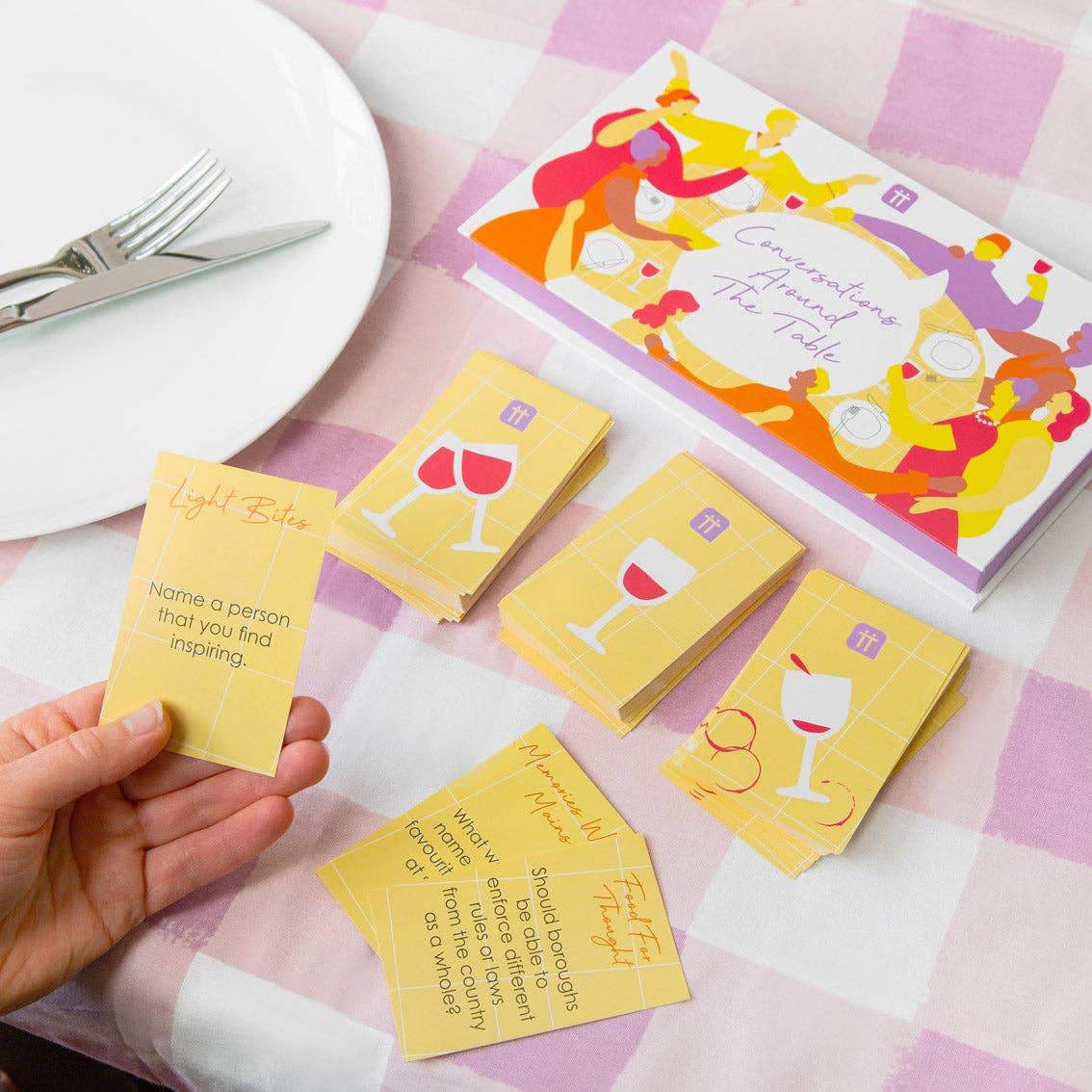 Talking Tables USA - Wholesale Card Game - Conversation Starter Game - 120 Cards | Everyday Games |1