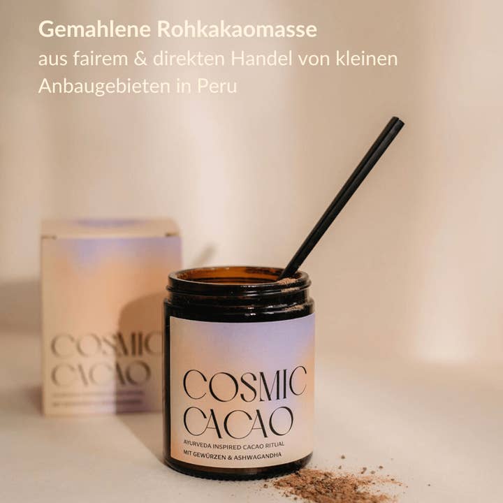 REMOVED BRAND - Wholesale Hot Cocoa Mix/Kit - COSMIC CACAO - Ayurveda Inspired Cacao with Adaptogens5