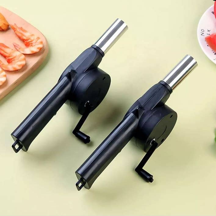 VIGOR - Wholesale Outdoor grill tools - Fire Starter Portable Tool BBQ Fan Air Blower3