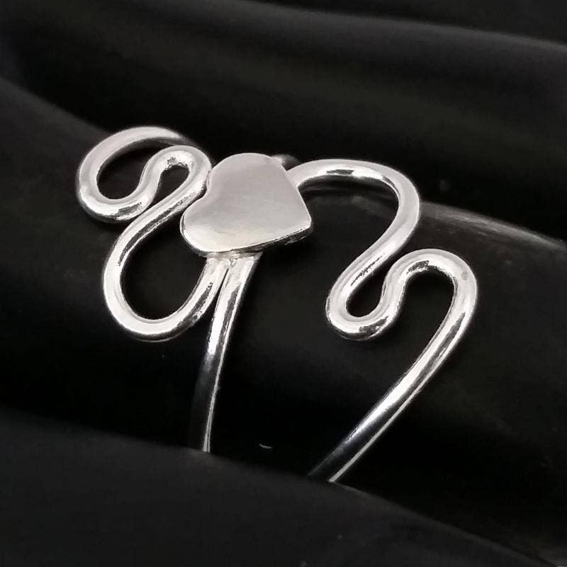 Costello International - Wholesale Toe Ring - Art Deco Silver Adjustable Beach Toe Rings10