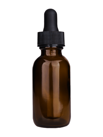 Best Bottles - Vente Supports pour huile essentielle - Bouteille ronde ambrée Boston - 30 ml (plusieurs couleurs de compte-gouttes)7