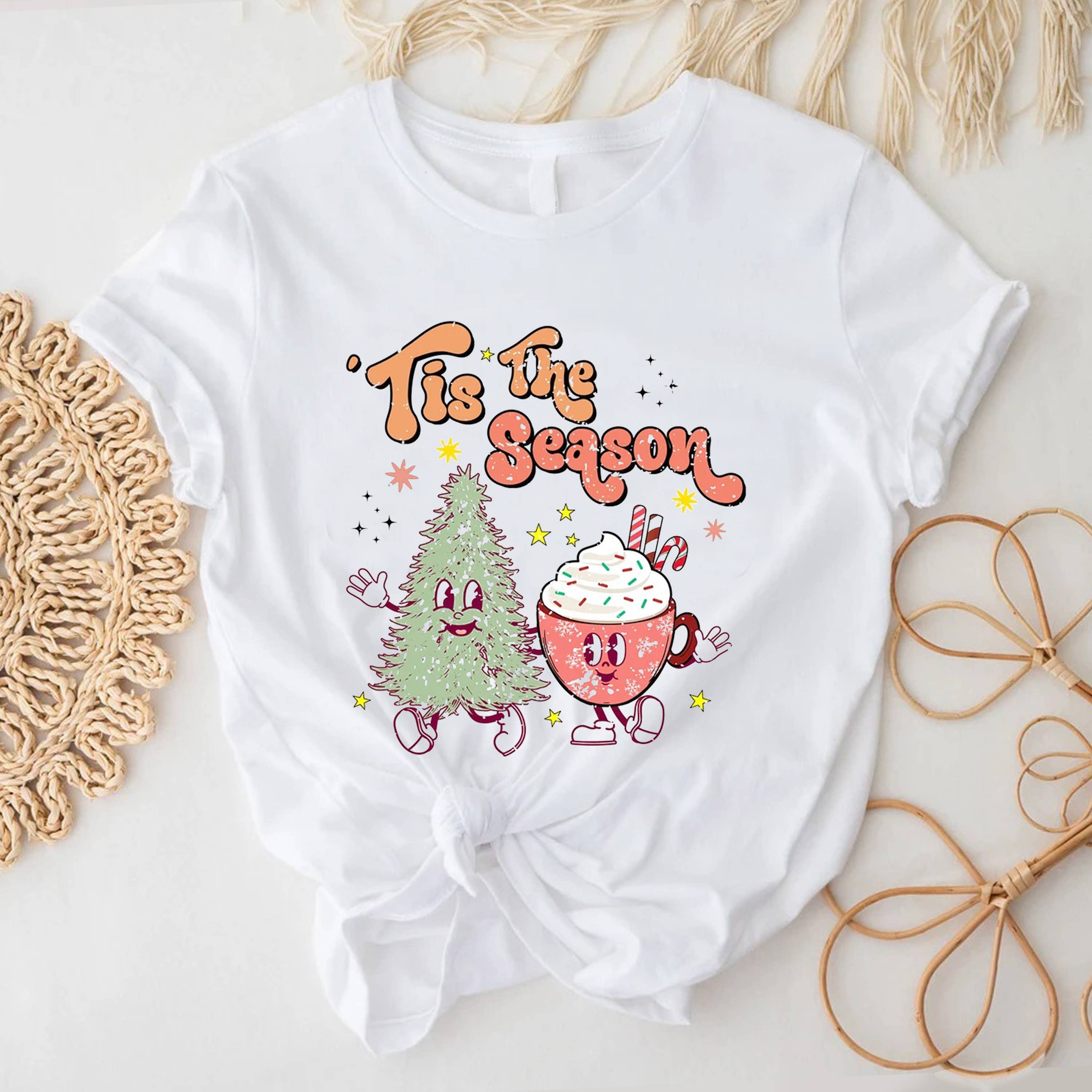 STARCHIS - Wholesale Screen Printed T-Shirt - Women's - Tis the season4