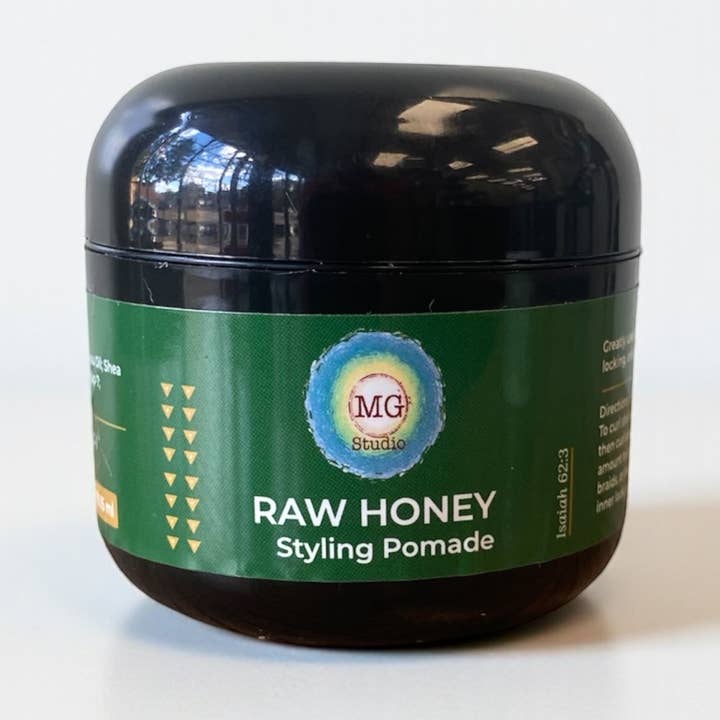 Raw Honey Pomade for wholesale by MG Studio