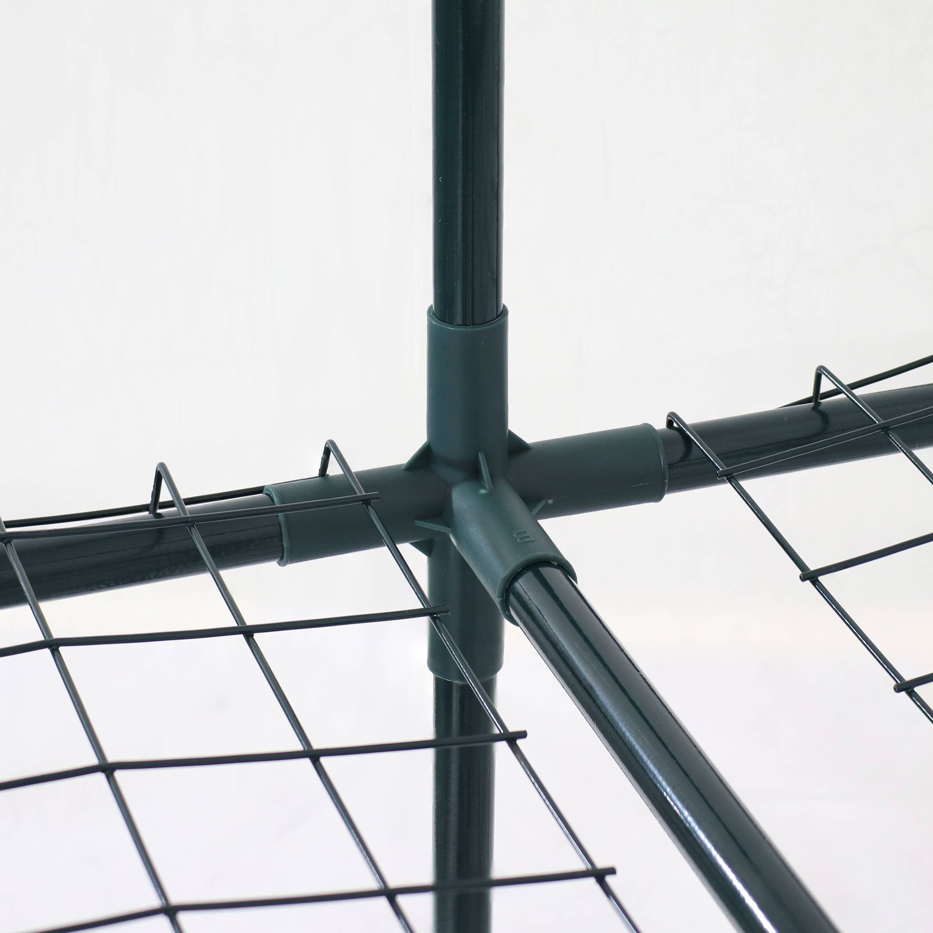 Sunnydaze Decor - Wholesale Planting Net/Cover - Grandeur Walk-In Greenhouse with 4 Shelves - Clear7