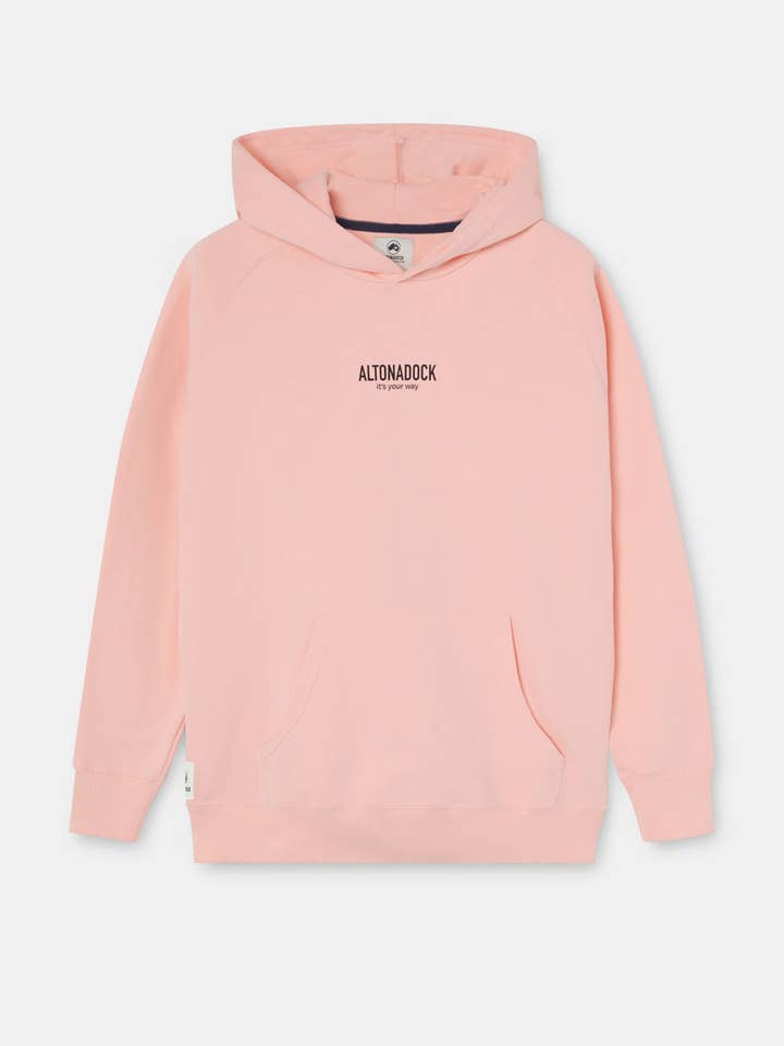 Altonadock Pink Hoodie Sweatshirt for wholesale by ALTONADOCK