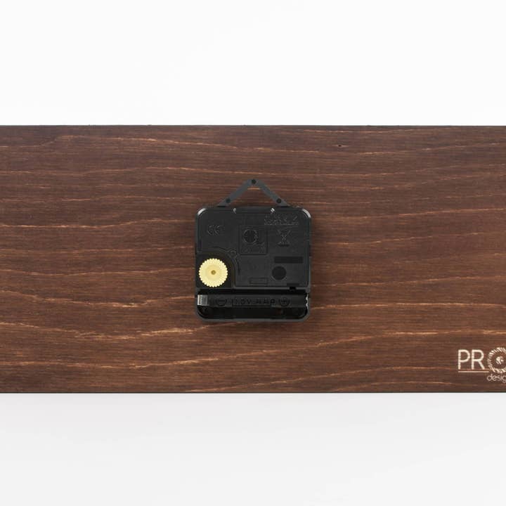 PromiDesign – Relógio de parede por atacado – Relógio de parede retangular de madeira4