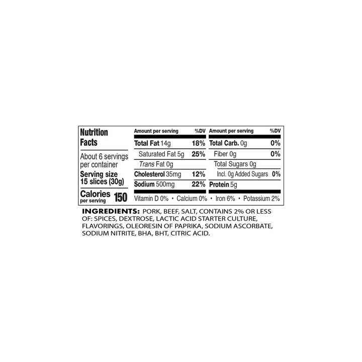 Delallo - Wholesale Pepperoni - DeLallo Sliced Pepperoni