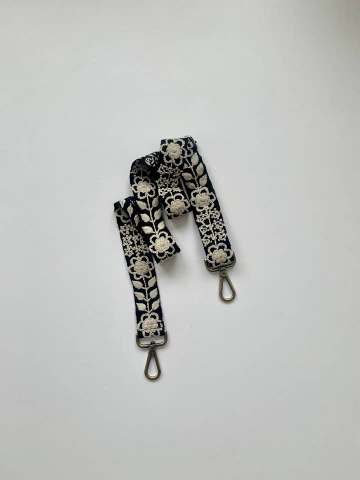 Black and White Adjustable Strap for wholesale by Madeline Parks®