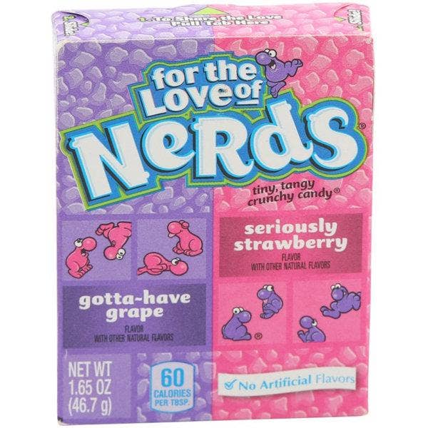 Nerds Strawberry Treat Size 5 Pound Bulk Bag for wholesale by Long Island Candy Factory