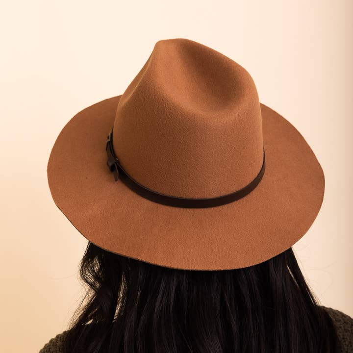 Leto Accessories - Wholesale Fedora - Women's - Pinched Front Western Style Hat - Timeless Fall Fashion ðŸ¤