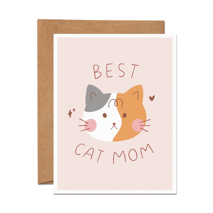 Best Cat Mom Card for wholesale by Chat Papier
