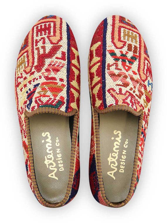 Men's Sumak Kilim Loafers - Size 10.5 for wholesale by Artemis Design Co.