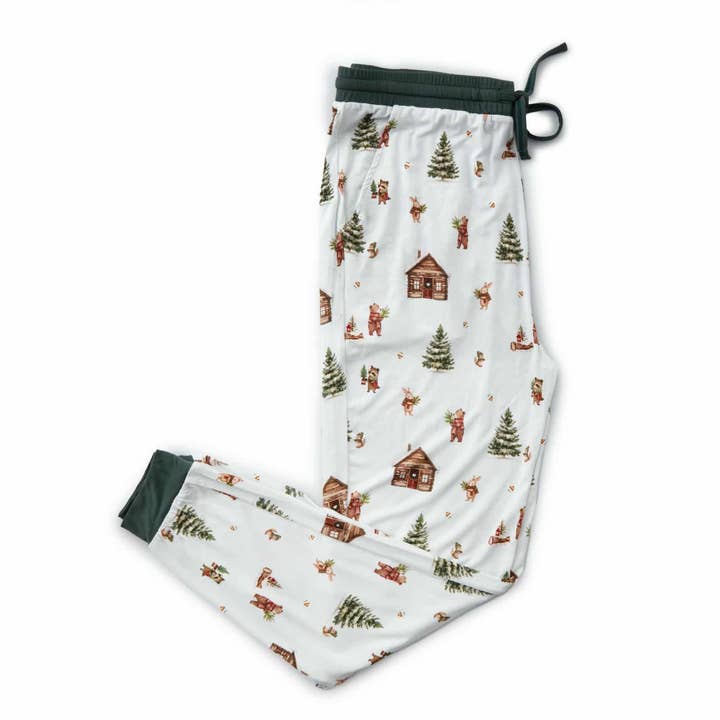 Festive Forest Adult Jogger for wholesale by Castles and Coasters