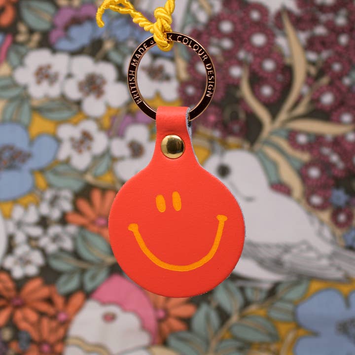Ark Colour Design - Wholesale Keychain - Unisex - Feeling Lush Smilie Face Key Fob
