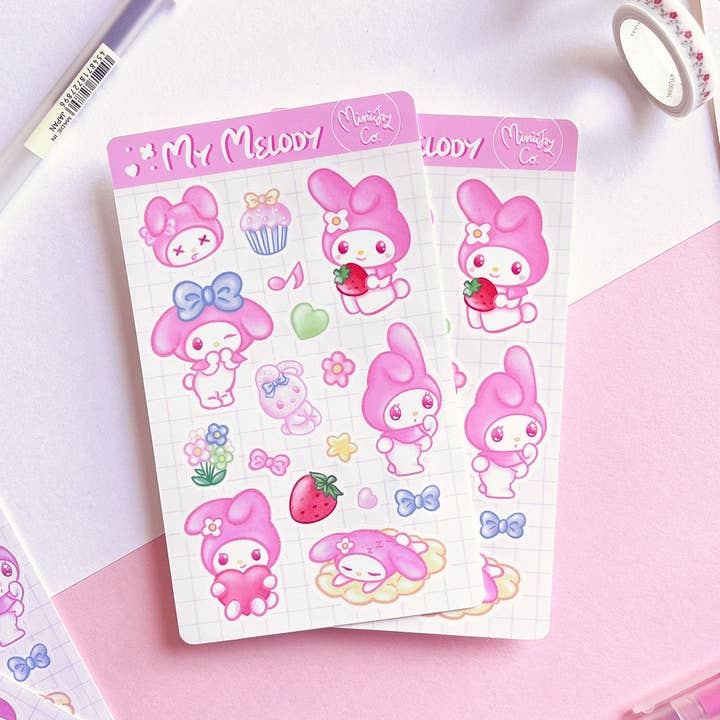 Miniijoyco - Wholesale Sticker - Sanrio Sticker Sheets Series 1