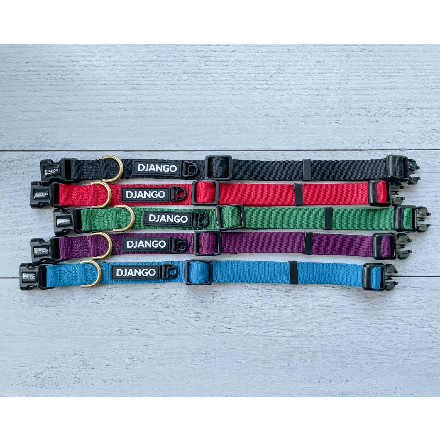 DJANGO - Wholesale Pet Collar - Dog - Adventure Dog Collar - Crimson Red4