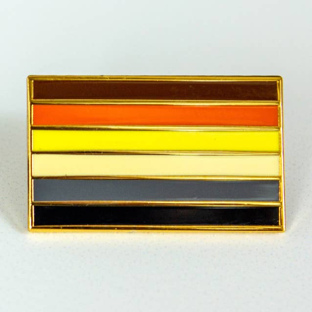 Pride Flag Enamel Lapel Pin/Button for wholesale by Dream Maker Pins