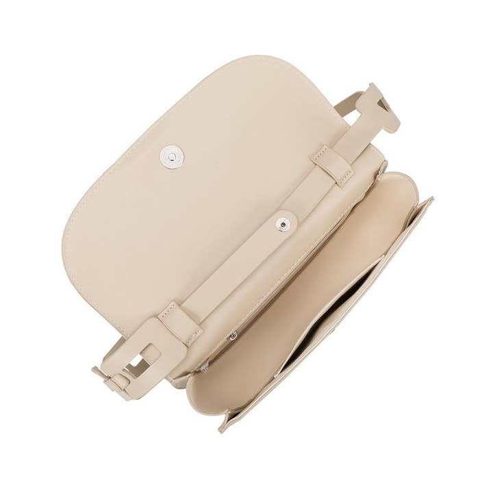 Melie Bianco - Wholesale Shoulder Bag - Women's - Inez Bone Recycled Vegan Shoulder Bag