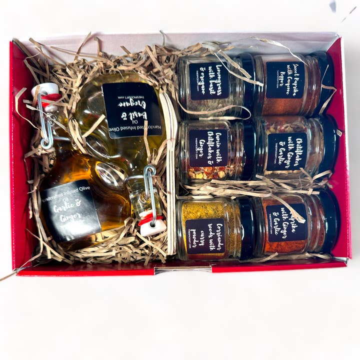 Thespicegift - Wholesale Dried spice mix - Nouveau Spice Set-Infused Olive Oil and Seasoning Spices