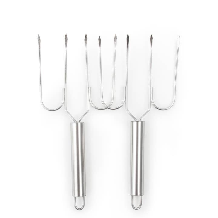 Fox Run Brands - Vente Ustensile/gadget de cuisine - Lève-rôtis Fox Run Poultry, lot de 2, 1,25 x 4 x 9,5 pouces