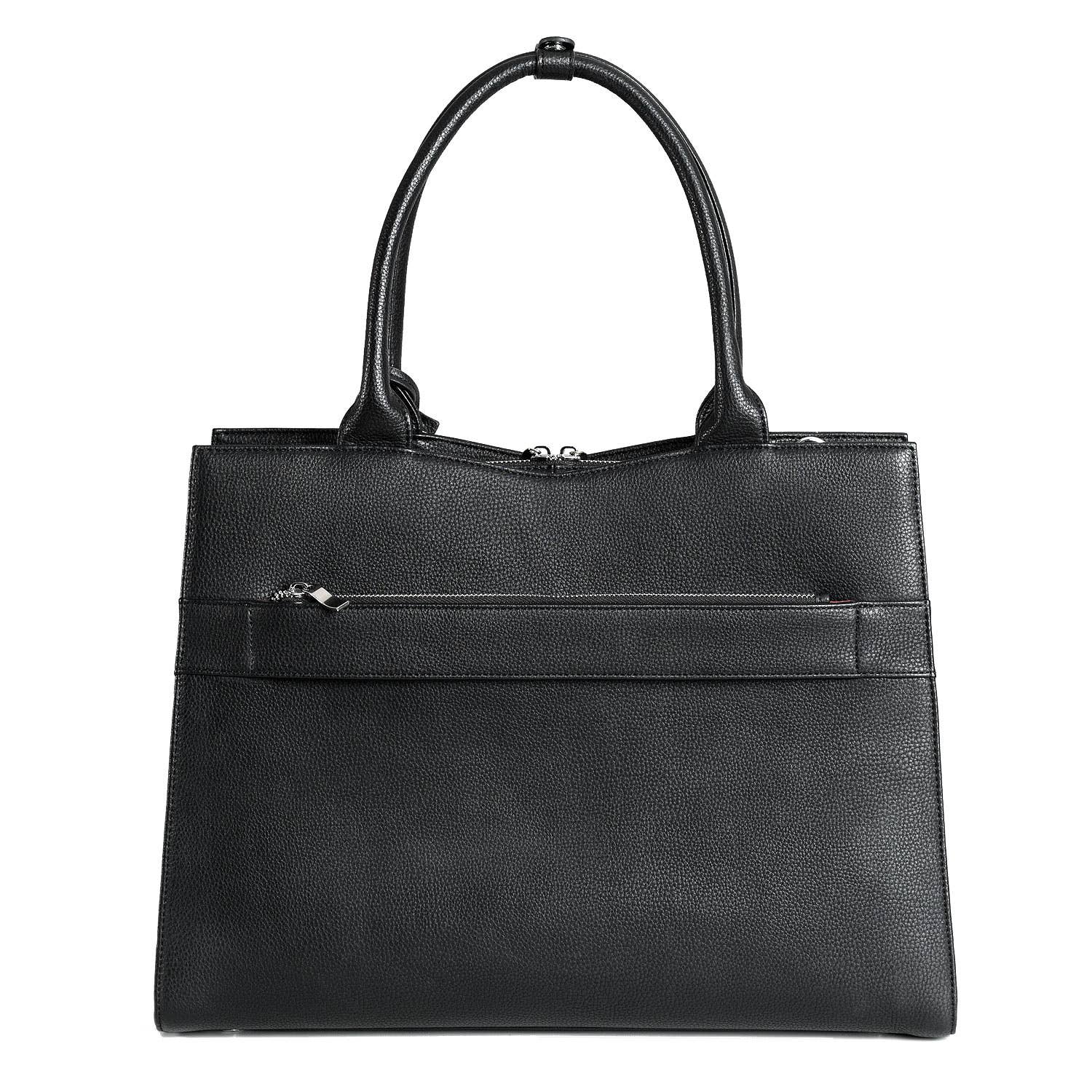 Socha - Venta al por mayor Bolsa de portátil - Mujer - Bolsa para ordenador portátil/bolsa de negocios para mujer - negro recto de 15 pulgadas1