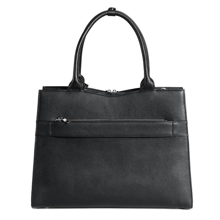 Socha - Venta al por mayor Bolsa de portátil - Mujer - Bolsa para ordenador portátil/bolsa de negocios para mujer - negro recto de 15 pulgadas1