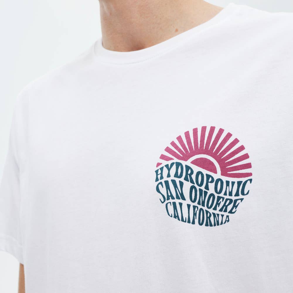 Hydroponic - Wholesale Screen Printed T-Shirt - Men's - ONOFRE Short sleeve t-shirt2