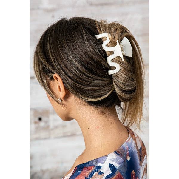 JOSSLYN by wall to wall - Venta al por mayor Horquilla para el pelo - Mujer - PINZAS PARA EL PELO MATE ONDULADO MATE | 40H3544