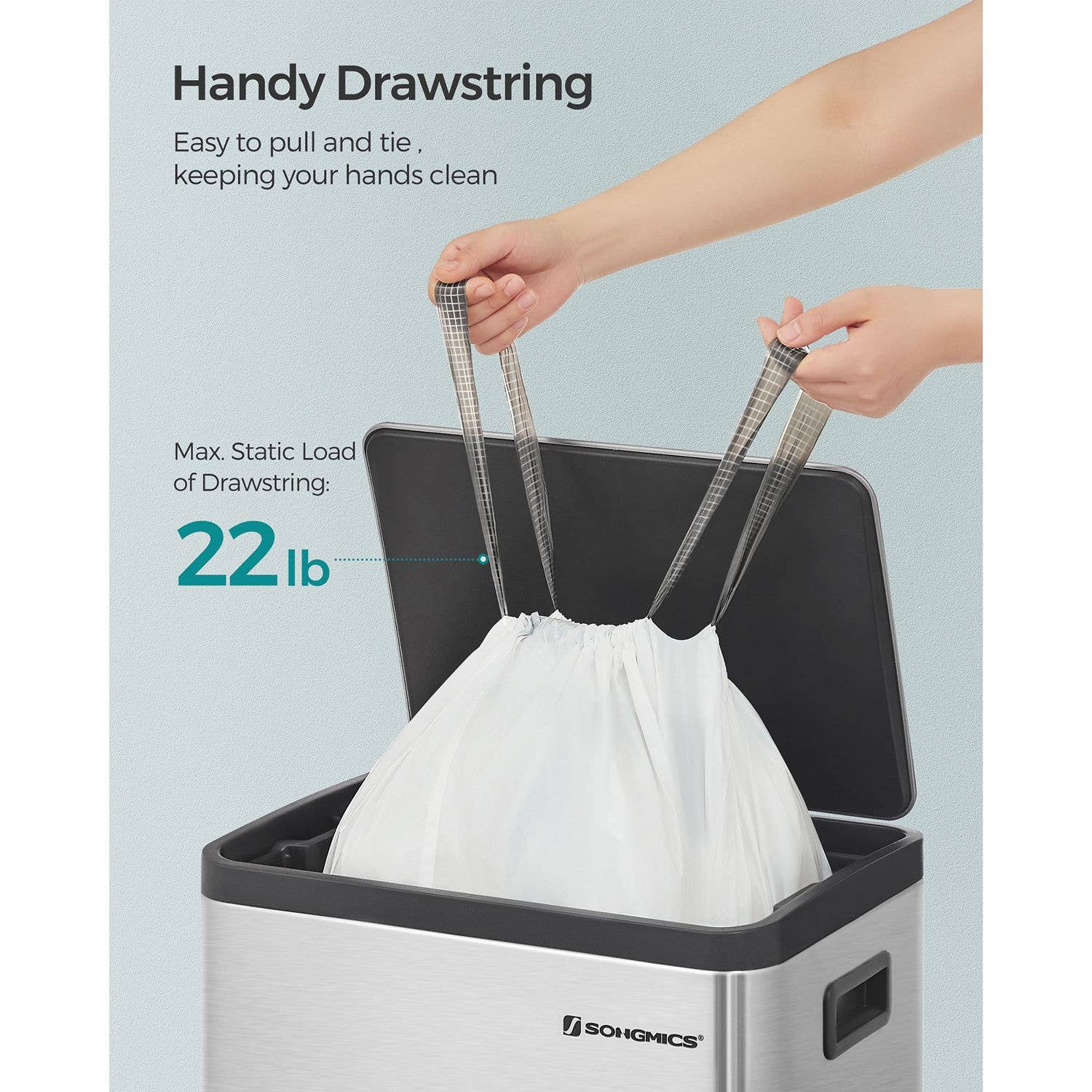 Greenwestons - Wholesale Trashcan/Trash Bin - Trash Bags for 13.2 Gallon Trash Cans 40 Count-3