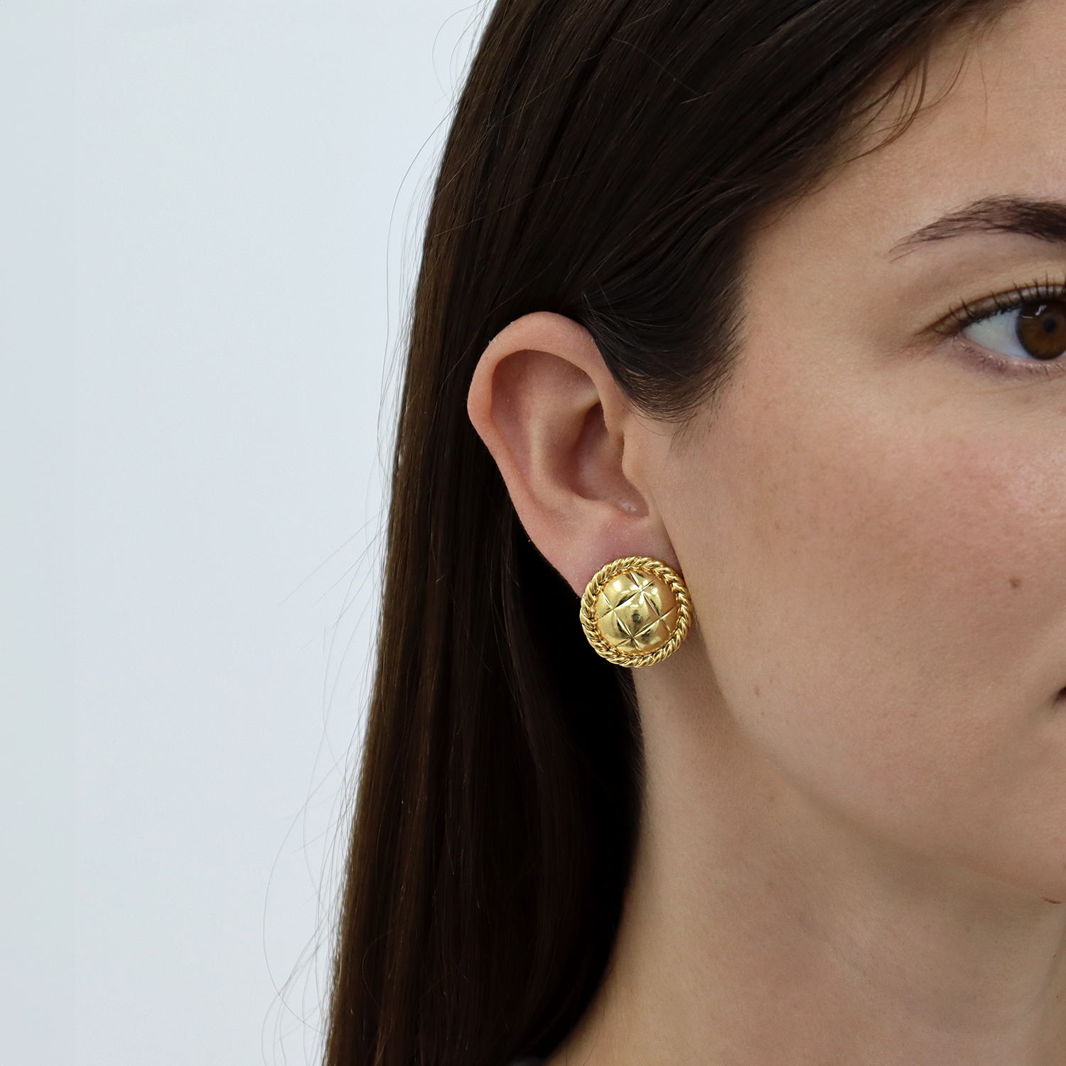 KARINE SULTAN - Wholesale Clip-On Earrings - Tufted Texture Clip-on Earrings1
