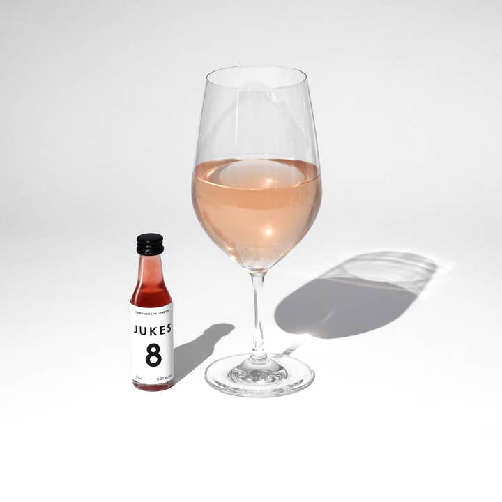 Jukes Cordialities - Wholesale Non-Alcoholic Aperitif/Mocktail - Jukes 8 - The Rosé - Luxury Retail Box