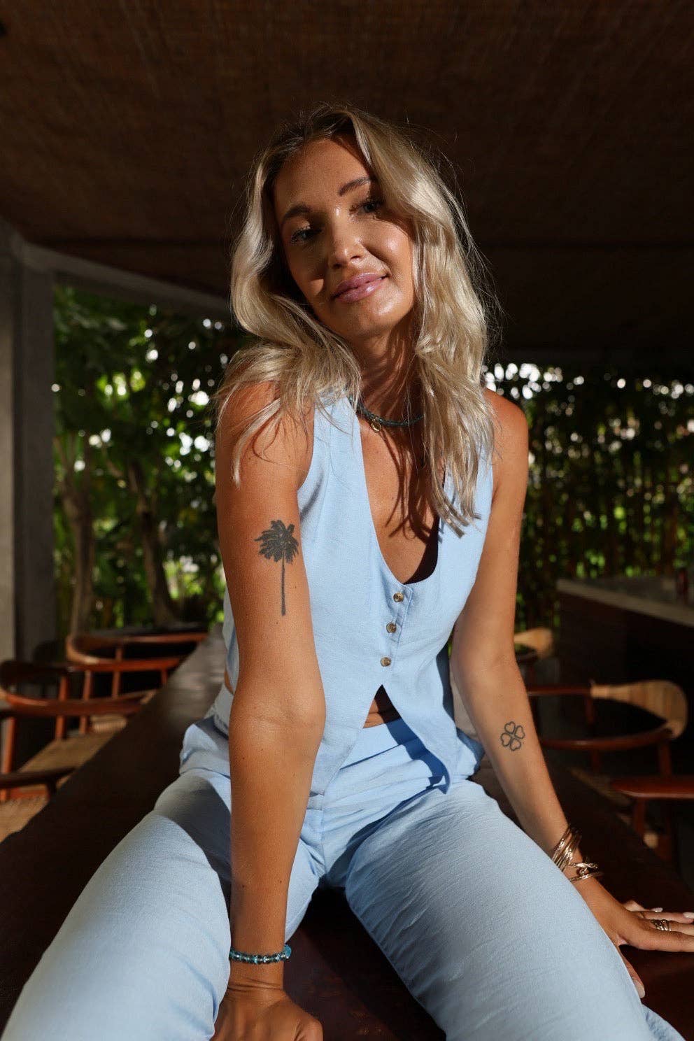 Sunset Vest - Sky for wholesale on Faire