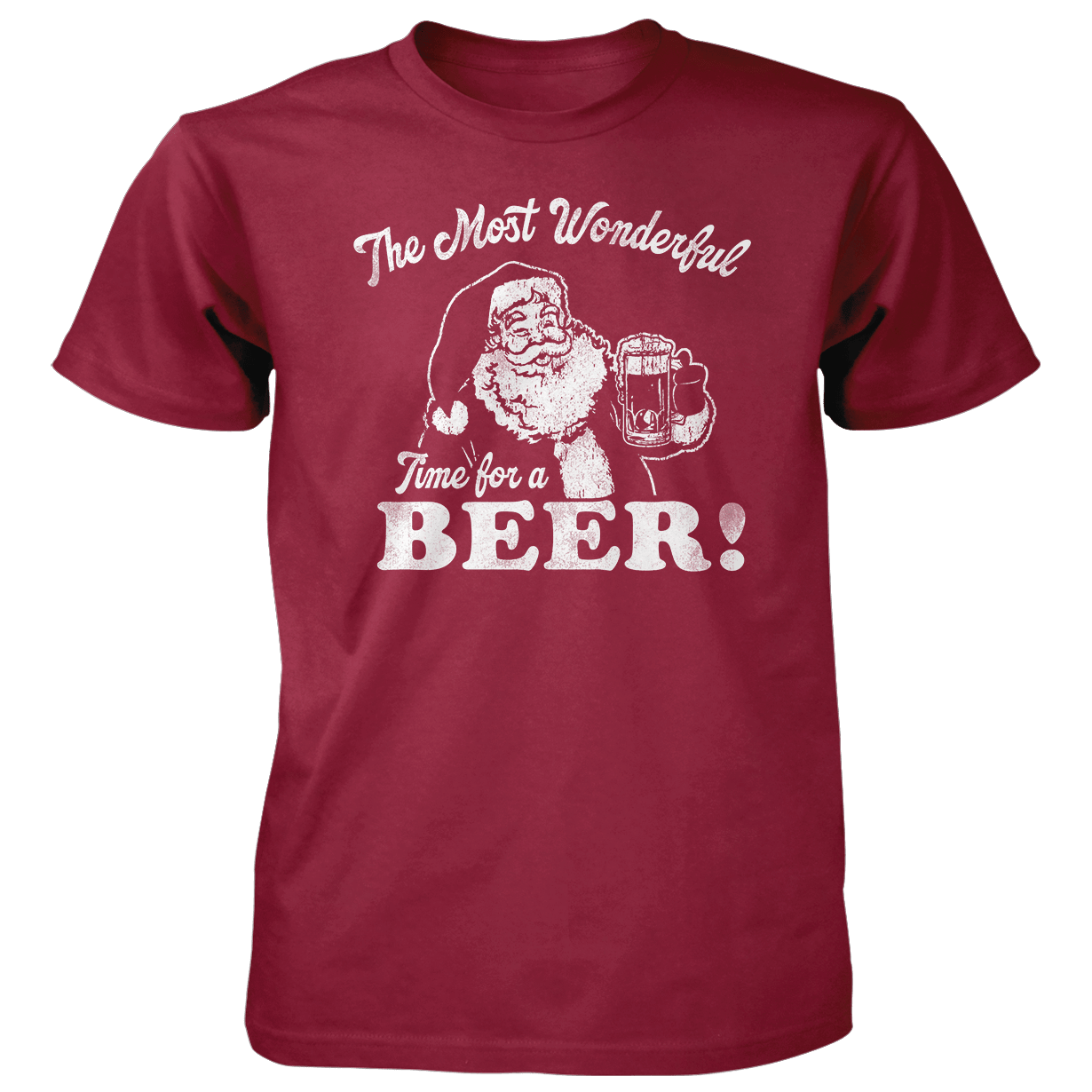 Seasons Spirit – wholesale T-shirt – Unisex – Most Wonderful Time Beer - 4.5 oz Cotton T-Shirt2